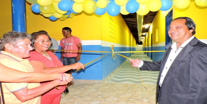 Prefeito Marcelo Monteiro inaugura mais uma obra 