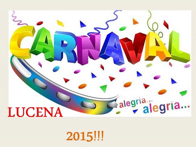 PROGRAMAÇÃO DO CARNAVAL DE LUCENA 2015.