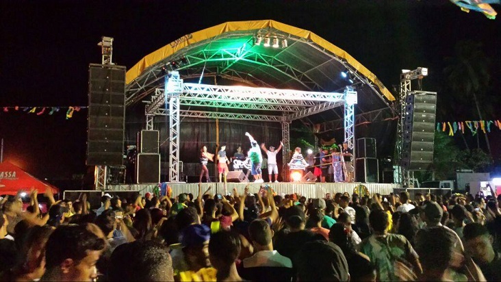 Sucesso no Carnaval de Lucena.