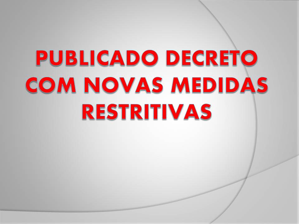 Prefeitura divulga novo decreto