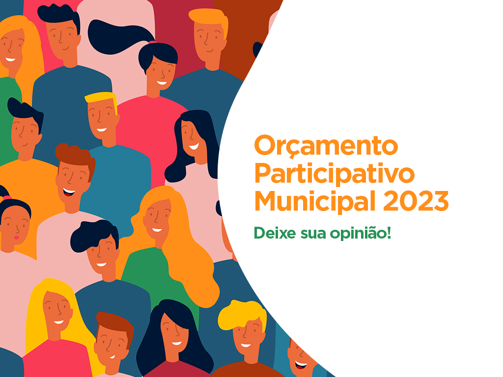 Orçamento Participativo 2023 -  Participe agora!