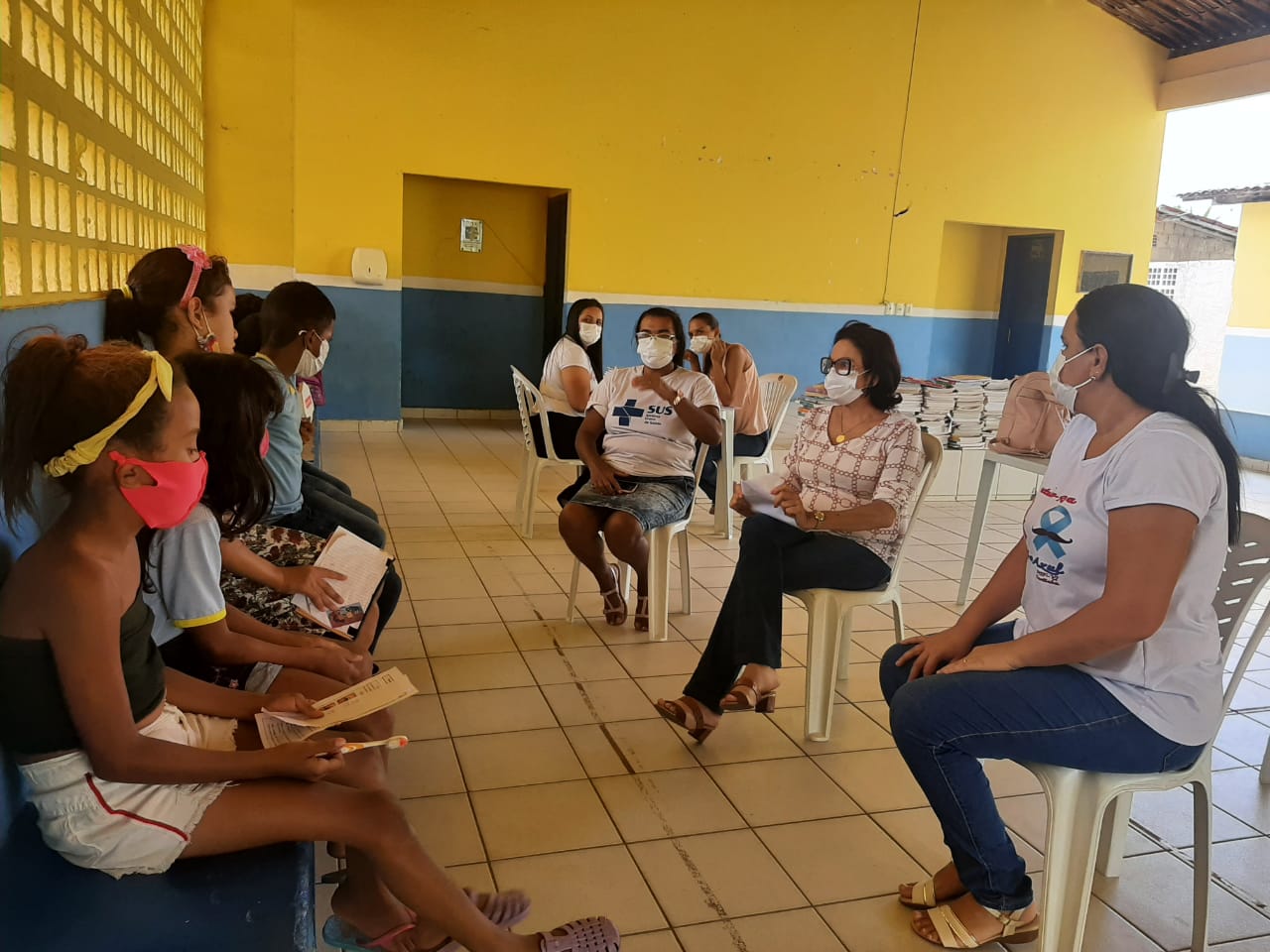 Prefeitura realiza ações de prevenção e educação bucal para crianças da rede municipal de ensino