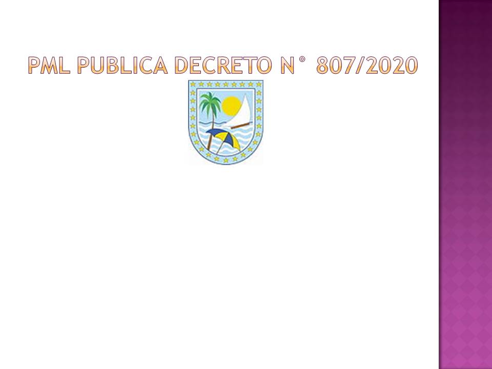 Decreto n° 807/2020 Publicado