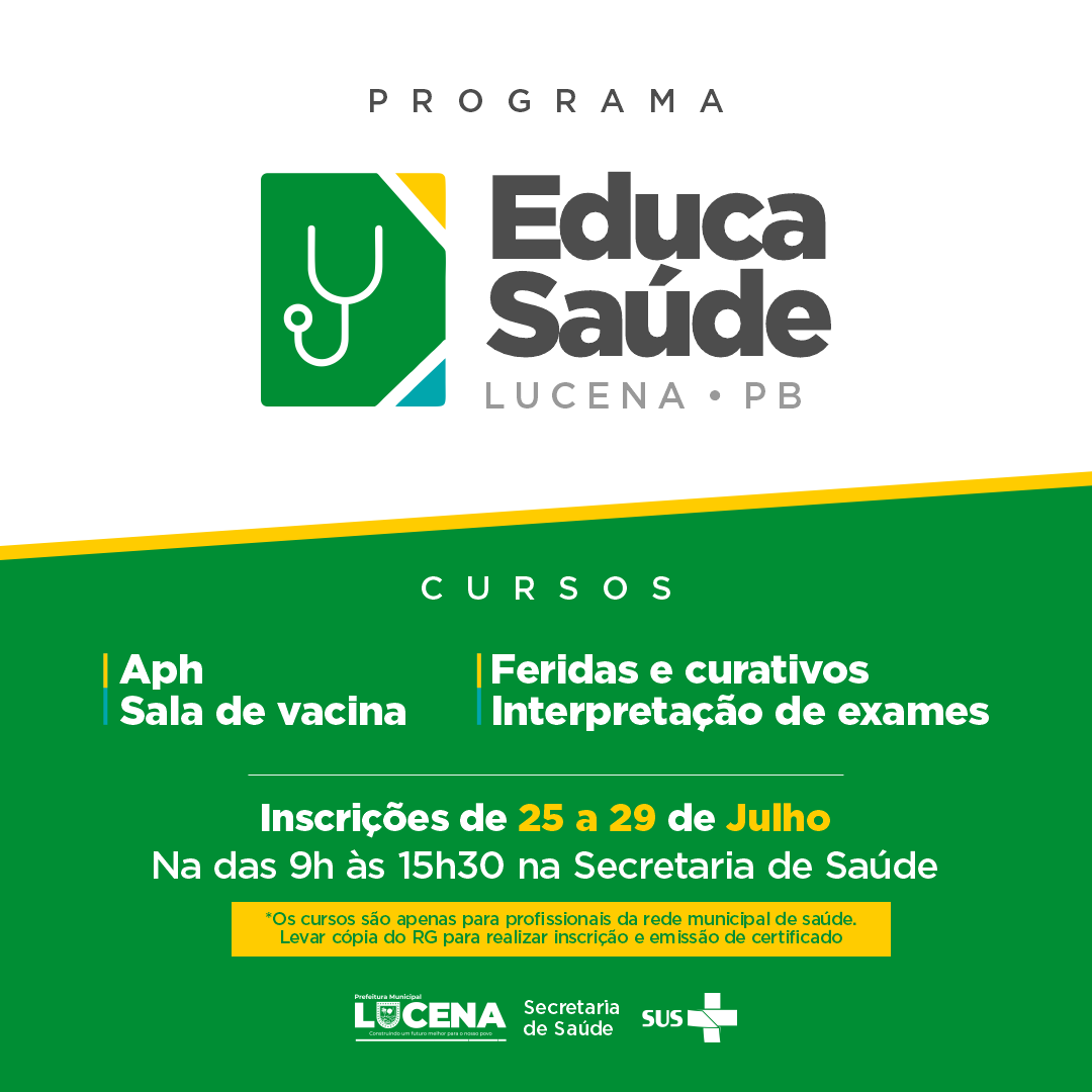 Programa Educa Saúde Lucena!