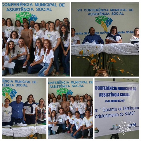 VII Conferência Municipal da Assistência Social.